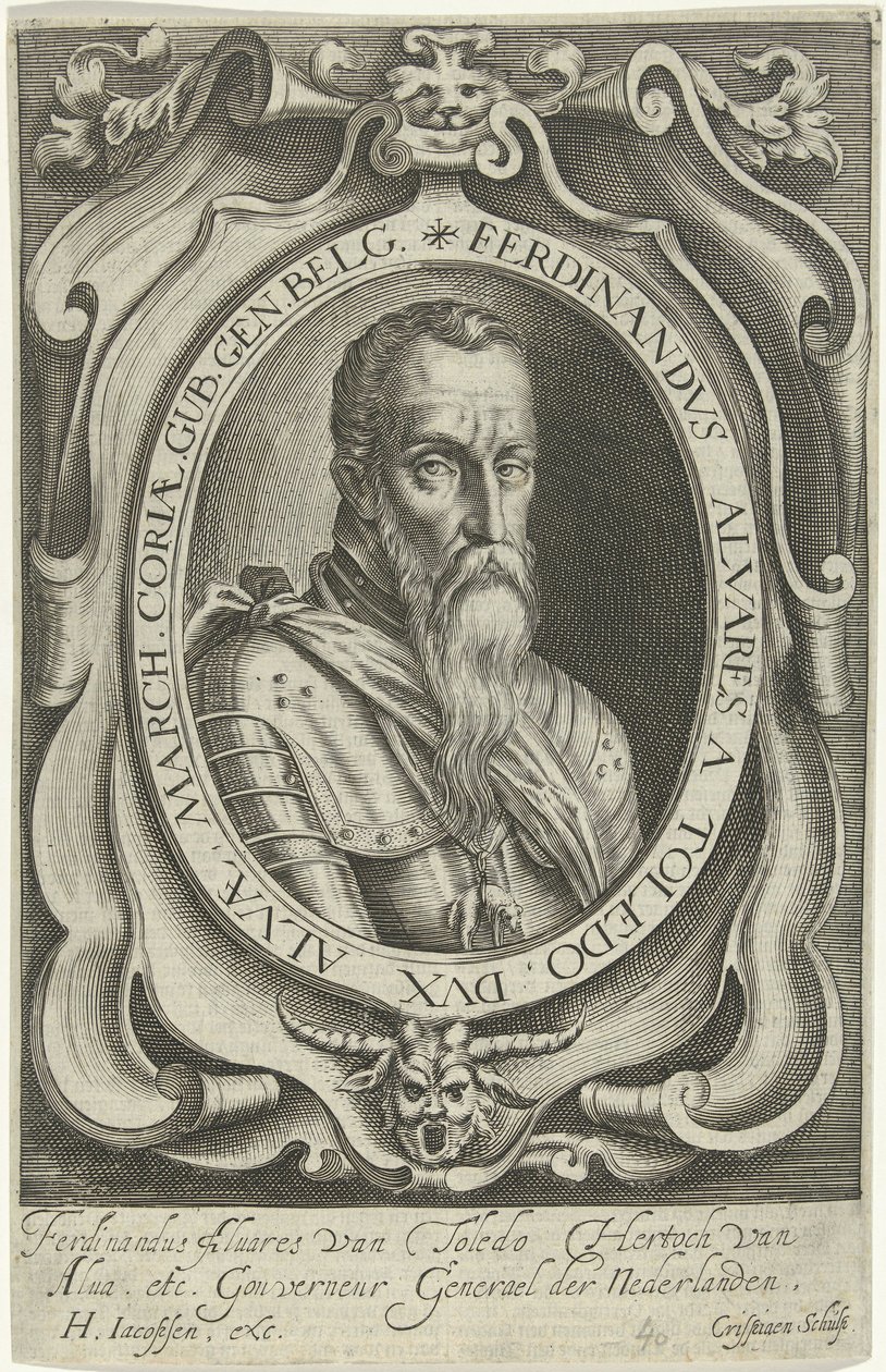 Portrait de Ferdinand Alvarez de Toledo, duc d
