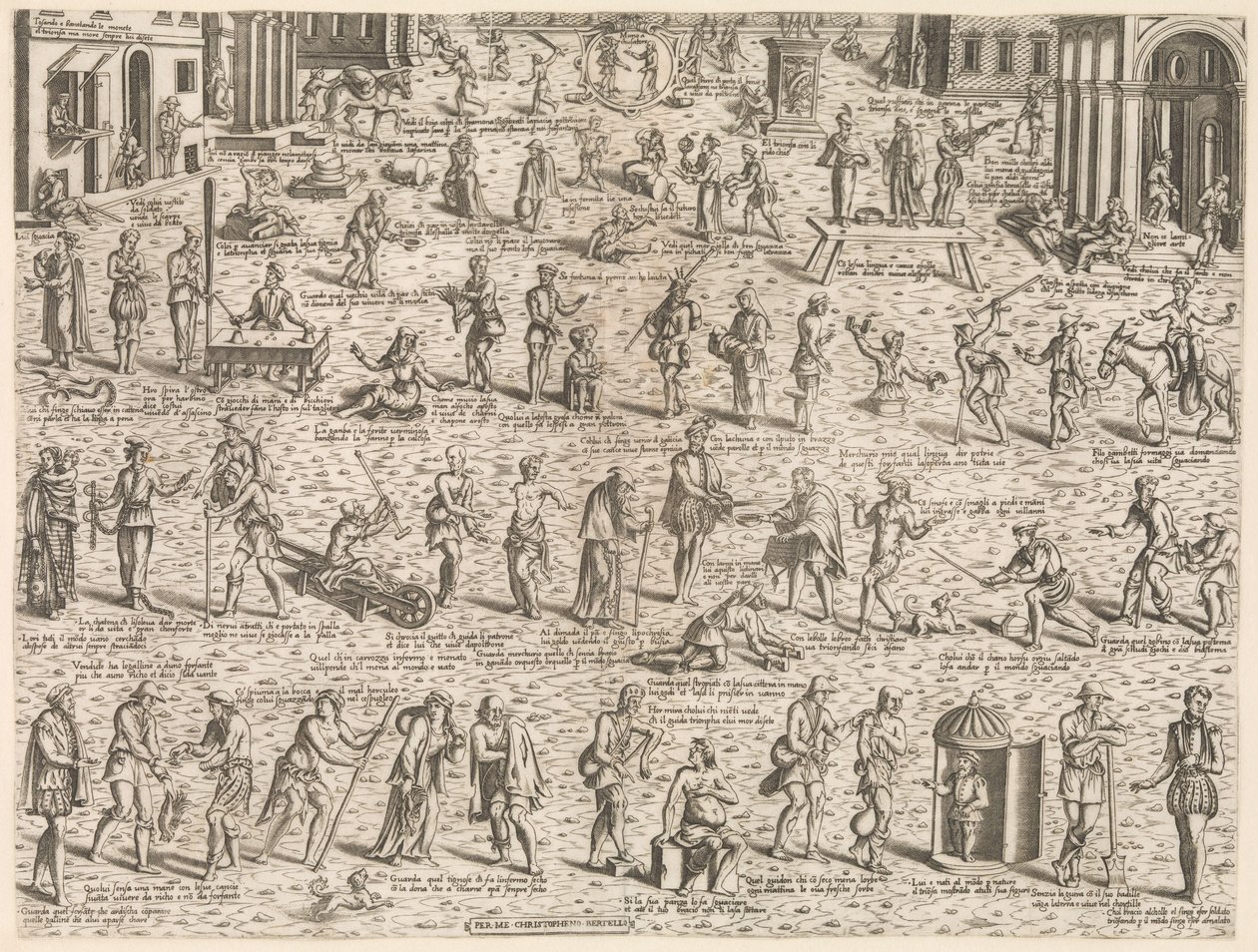 Les Tromperies du monde - Cristofano Bertelli