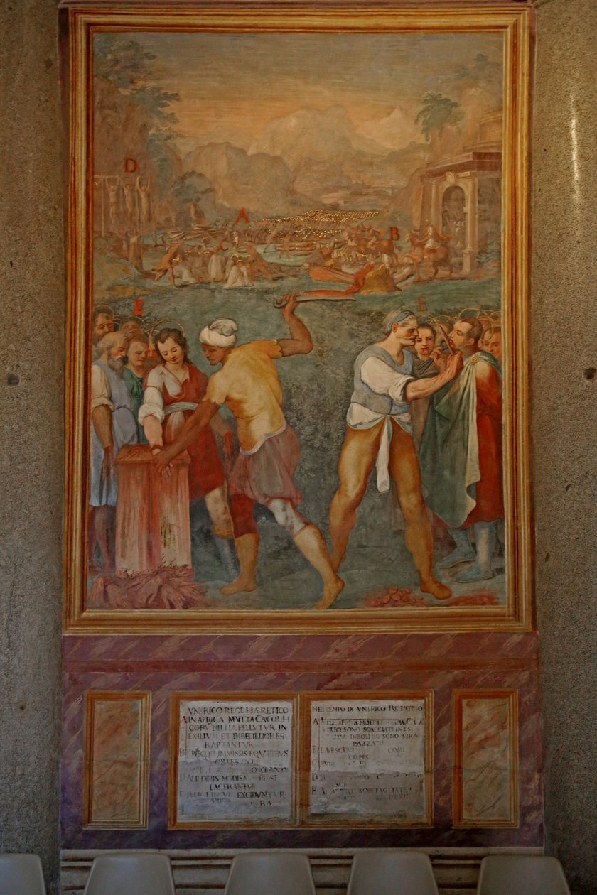 Martyr et mutilation de divers saints - Cristoforo & Tempesta Antonio (1555 1630) Roncalli