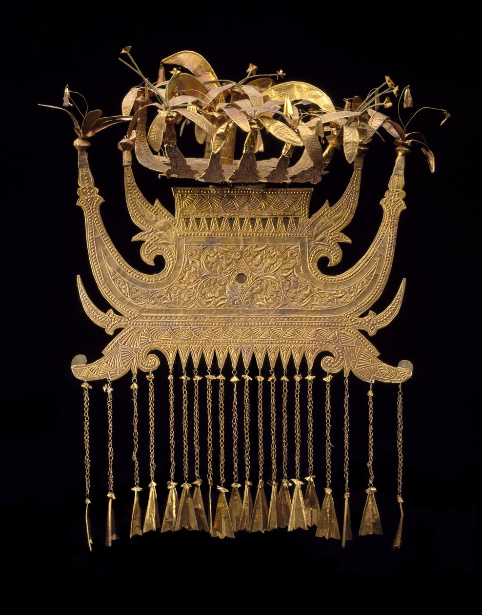 Coiffe, fin du 19e-début du 20e siècle - Culture Minangkabau