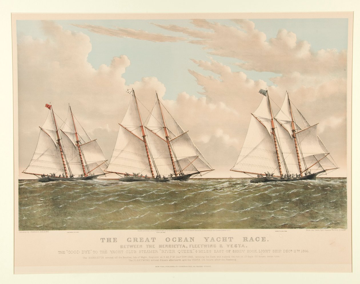 La grande course de yachts entre l