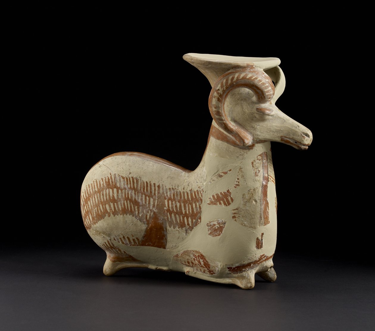 Vase bélier couchant - Cypriot