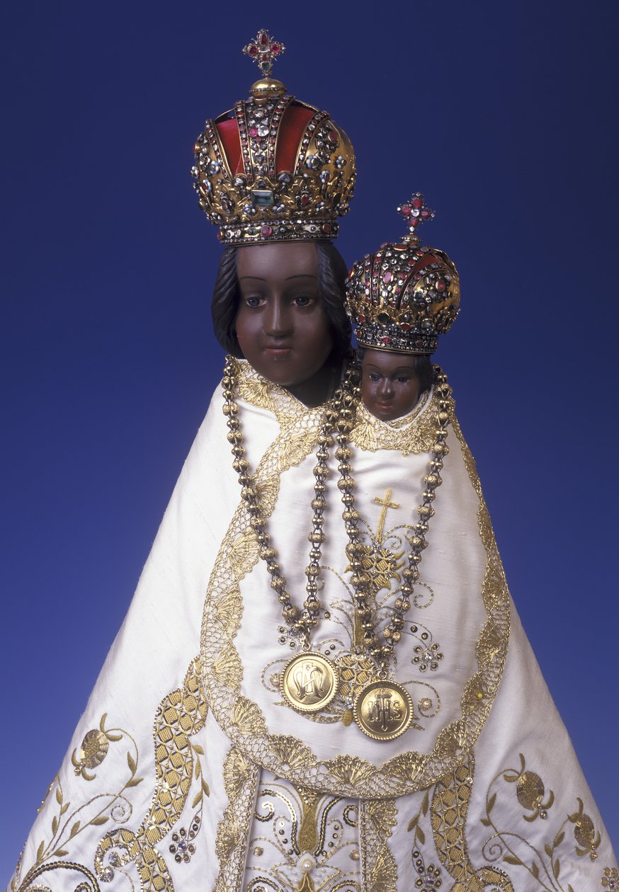 Statuette de la Vierge Marie de Svatá Hora - Czech School