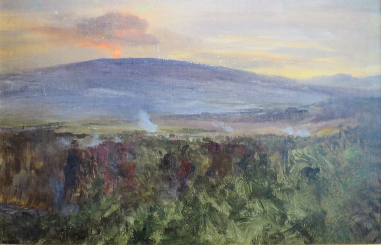 Éruption du Kilauea - D. Howard Hitchcock