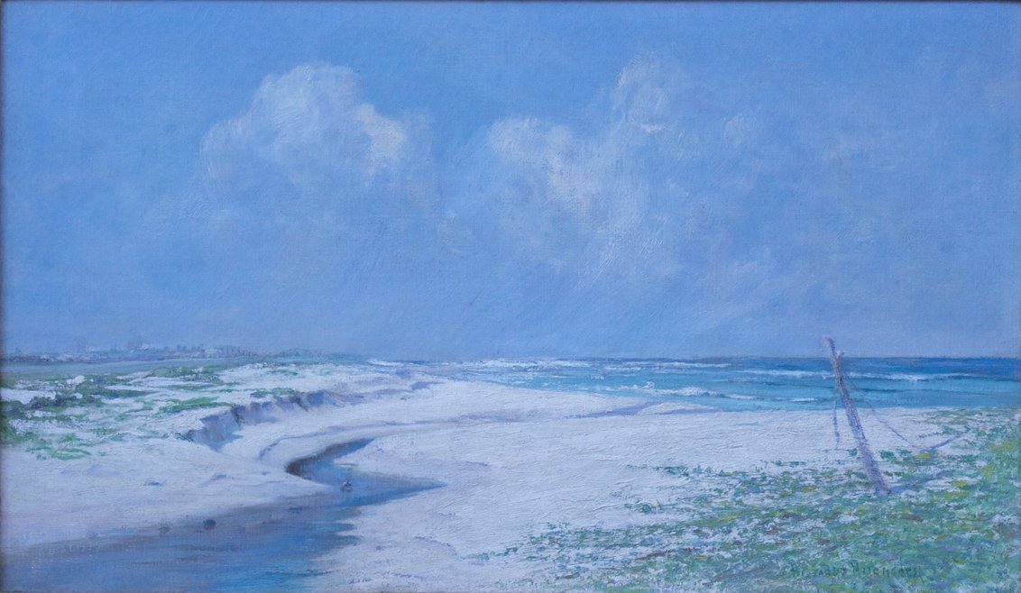 La plage à Kamehama Nui - D. Howard Hitchcock