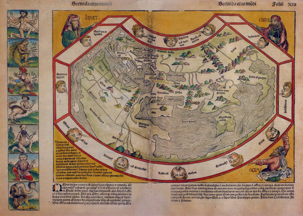 Carte du monde de 