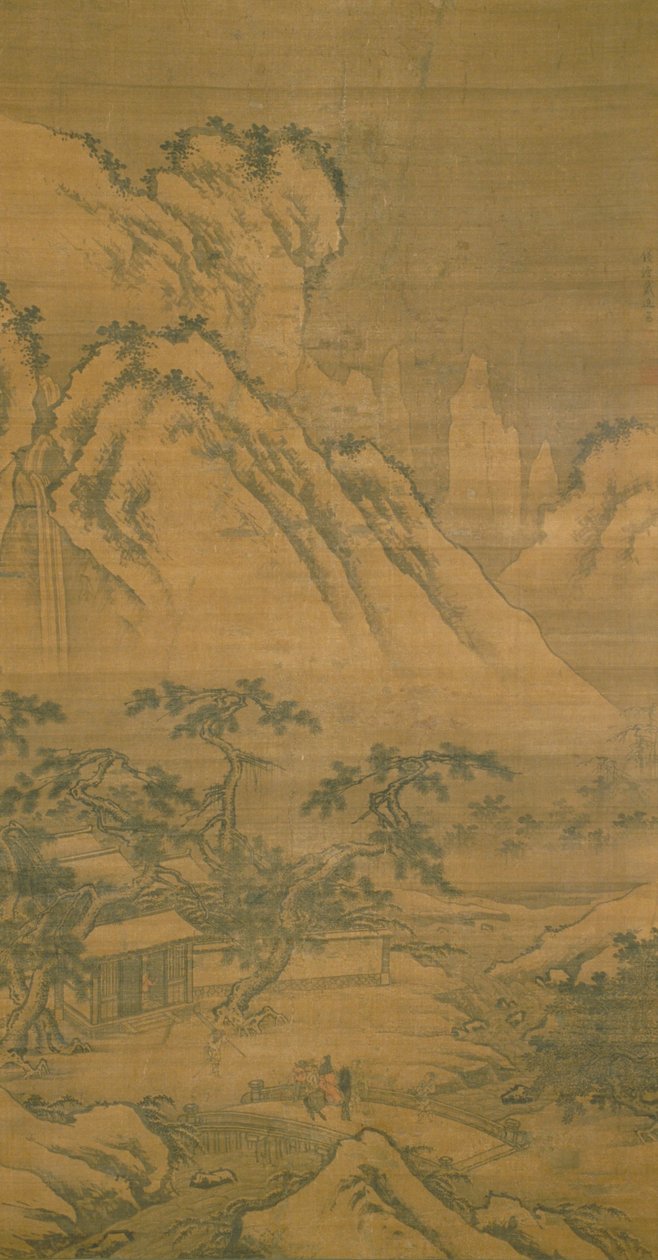 Yuan An dort sous la neige - Dai Jin