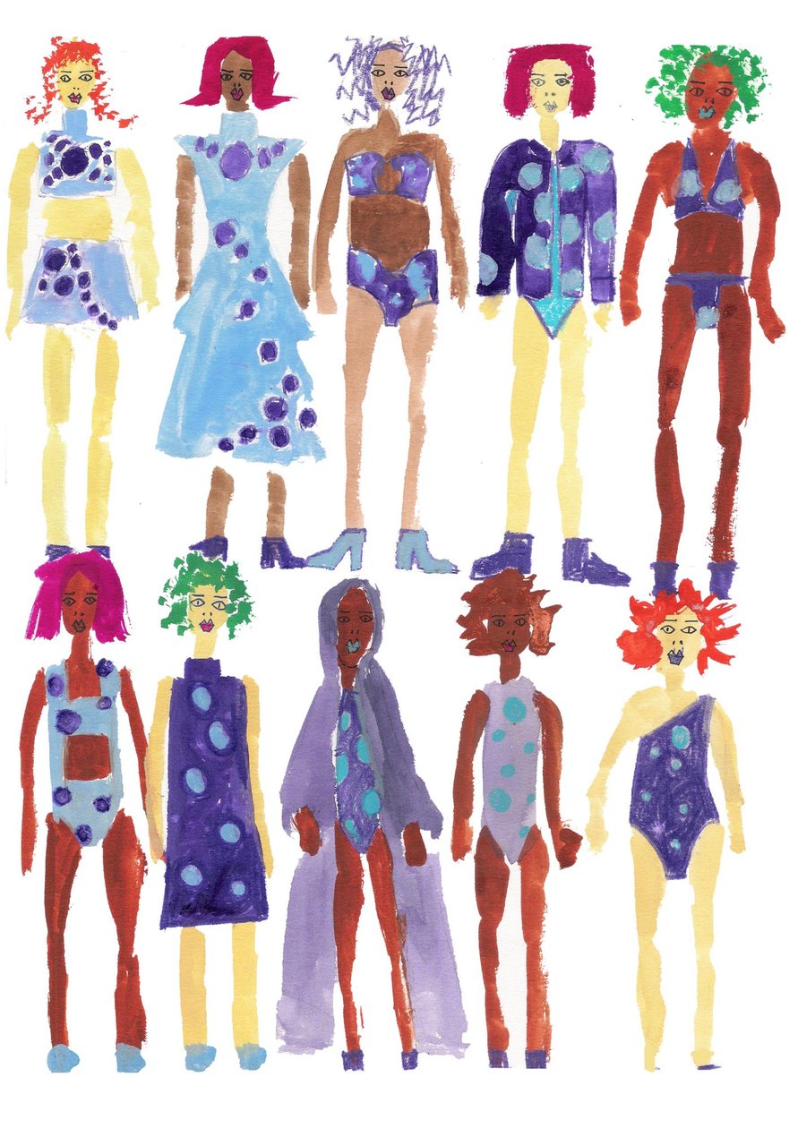 Vêtements de plage - Daisy de Villeneuve