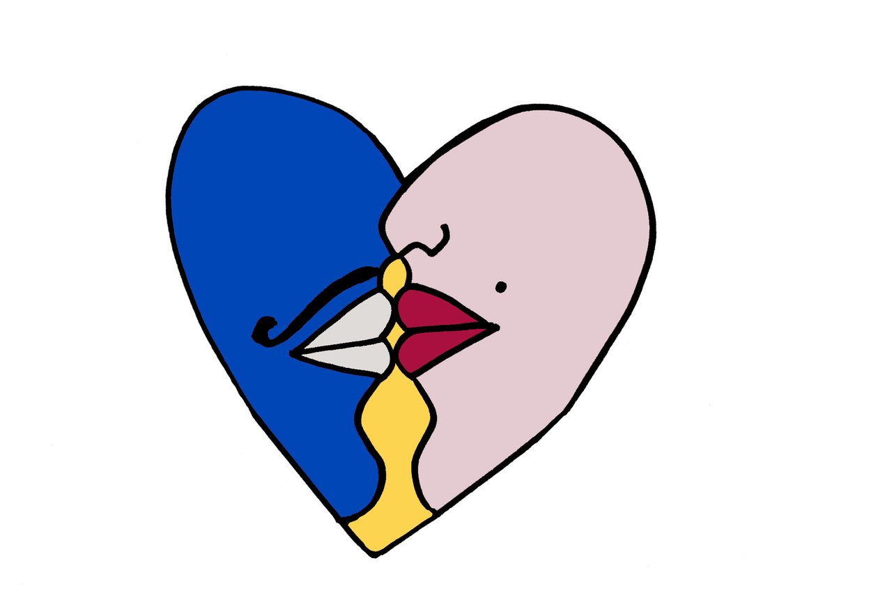 Le baiser - Daisy de Villeneuve
