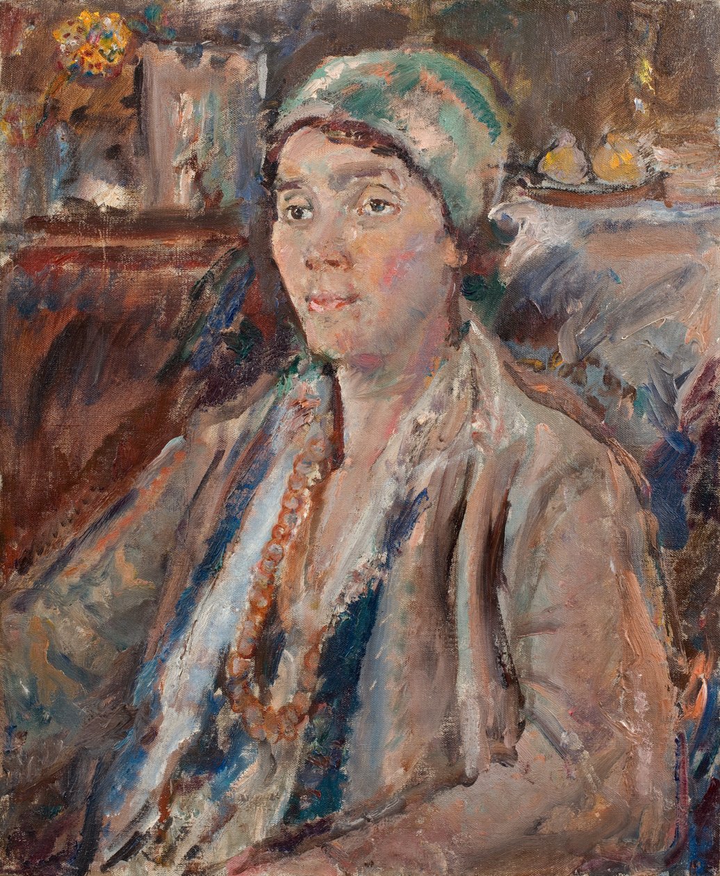 Sylvia, exh. 1938 (huile sur toile) - Dame Ethel Walker
