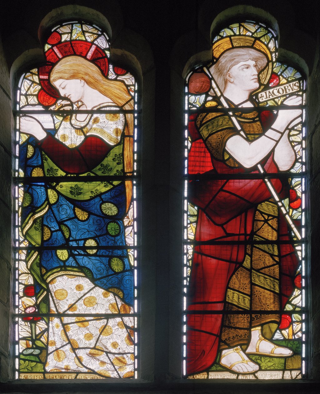 Marie Madeleine et Jacob, Cathédrale St Machar, Aberdeen, 1871 - Daniel Cottier