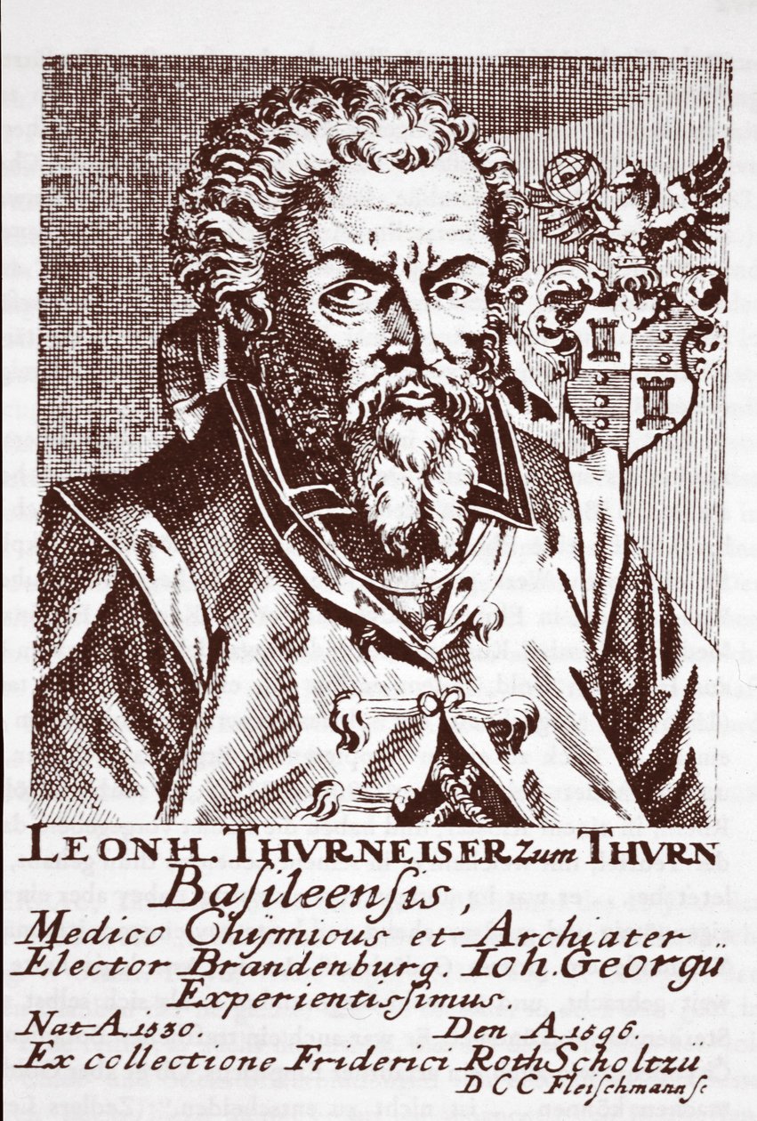 Leonhard Thurneysser zum Thurn, de Quinta Essentia, vers 1569 - Daniel Seidel