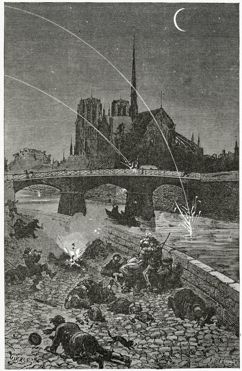 Paris sous le feu, 19ème siècle - Daniel Urrabieta Vierge