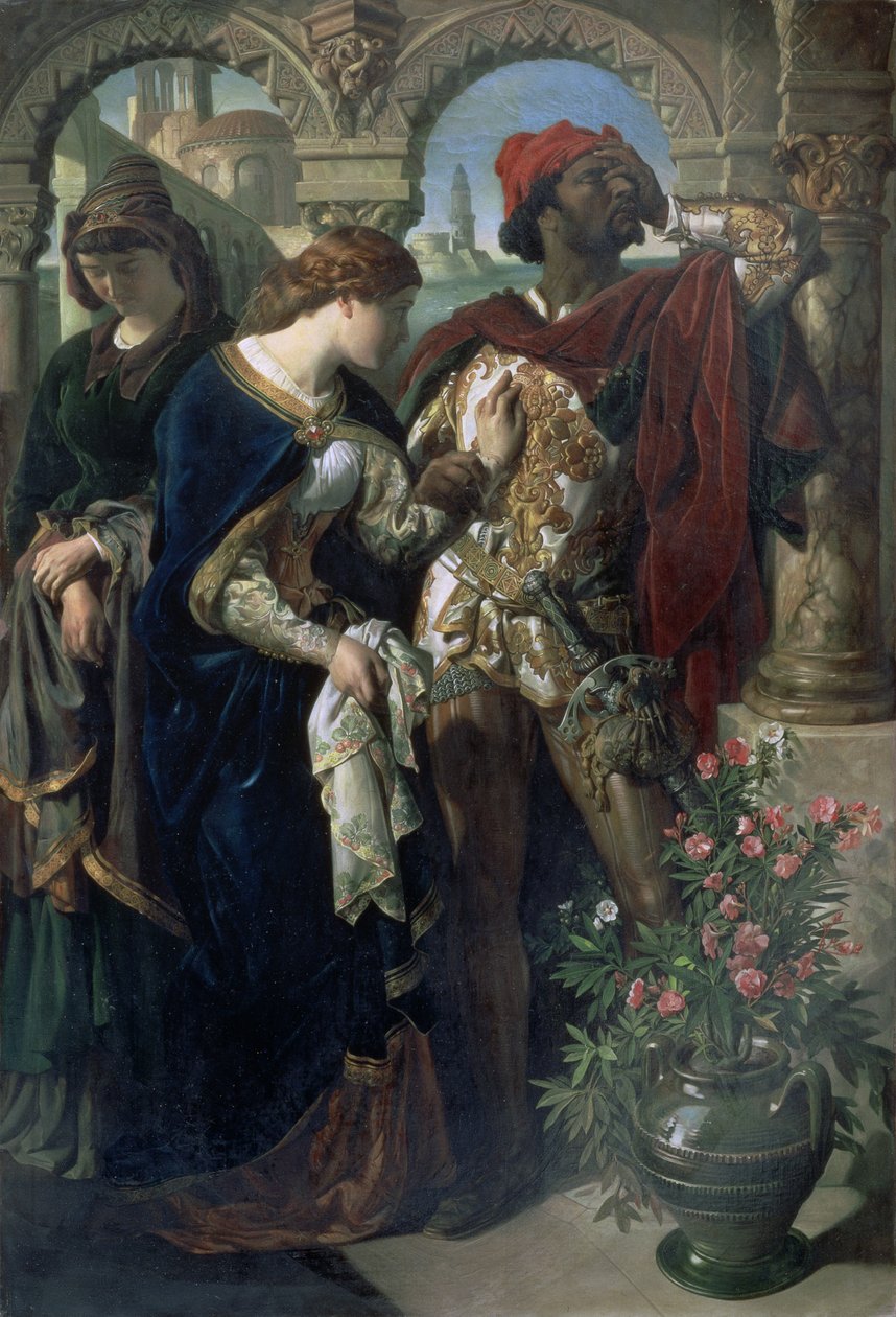 Othello, Desdemona et Emilia - Daniel Maclise