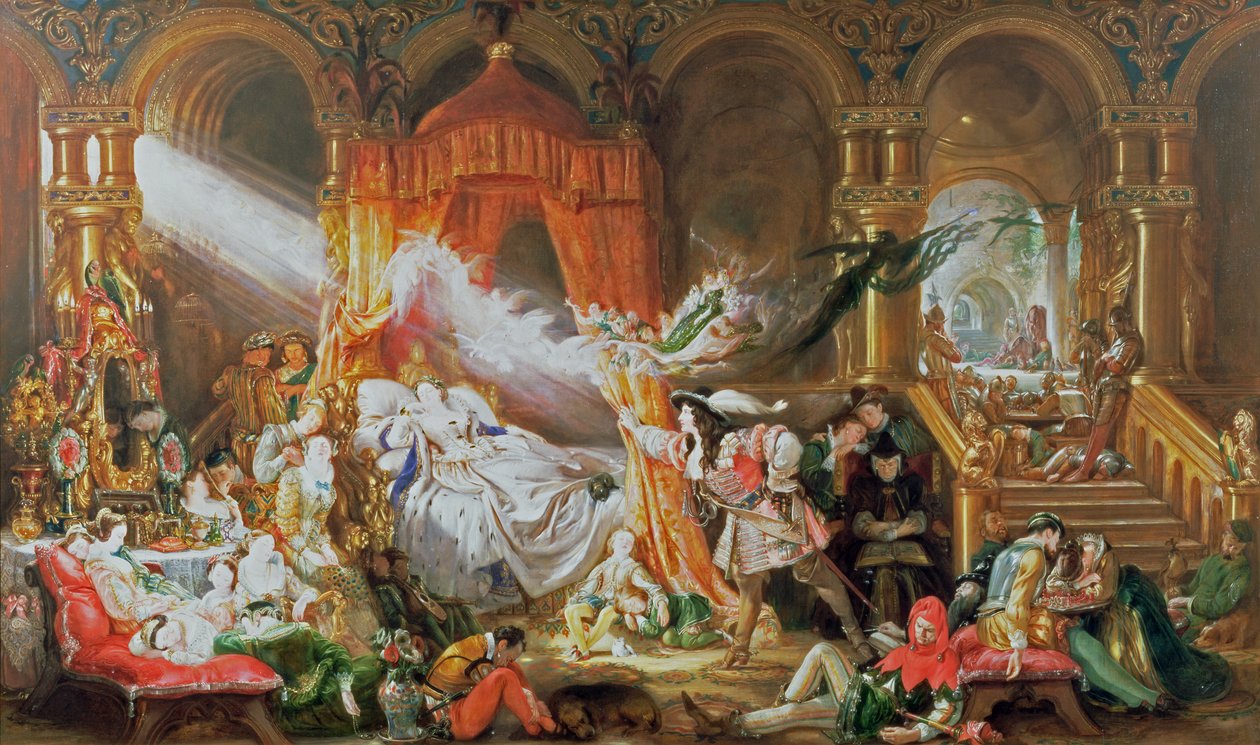 La Belle au bois dormant - Daniel Maclise