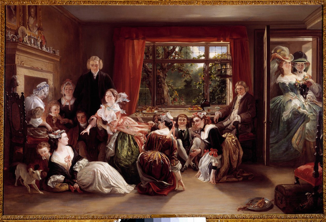 Le jeu de la chasse au chausson - Daniel Maclise