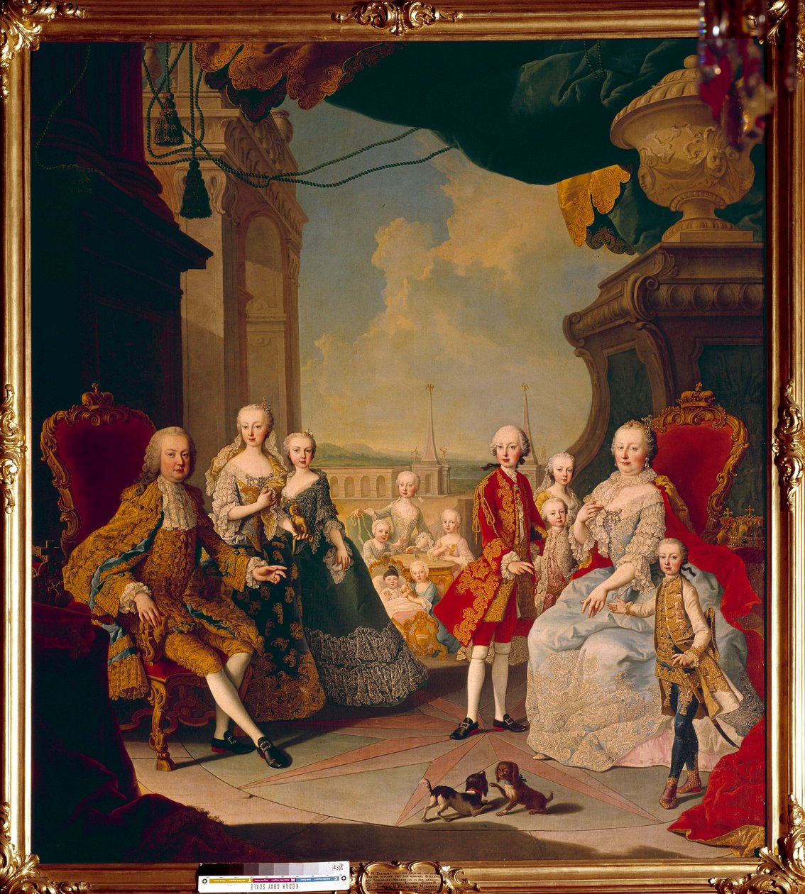 François Ier du Saint-Empire (1708-1765) et son épouse l