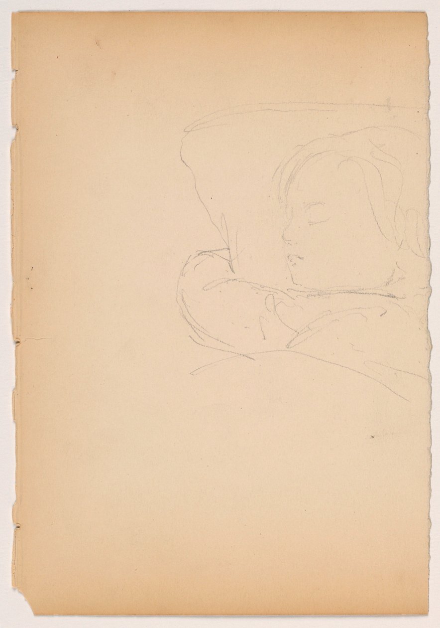 Enfant Endormi - Daniel Huntington