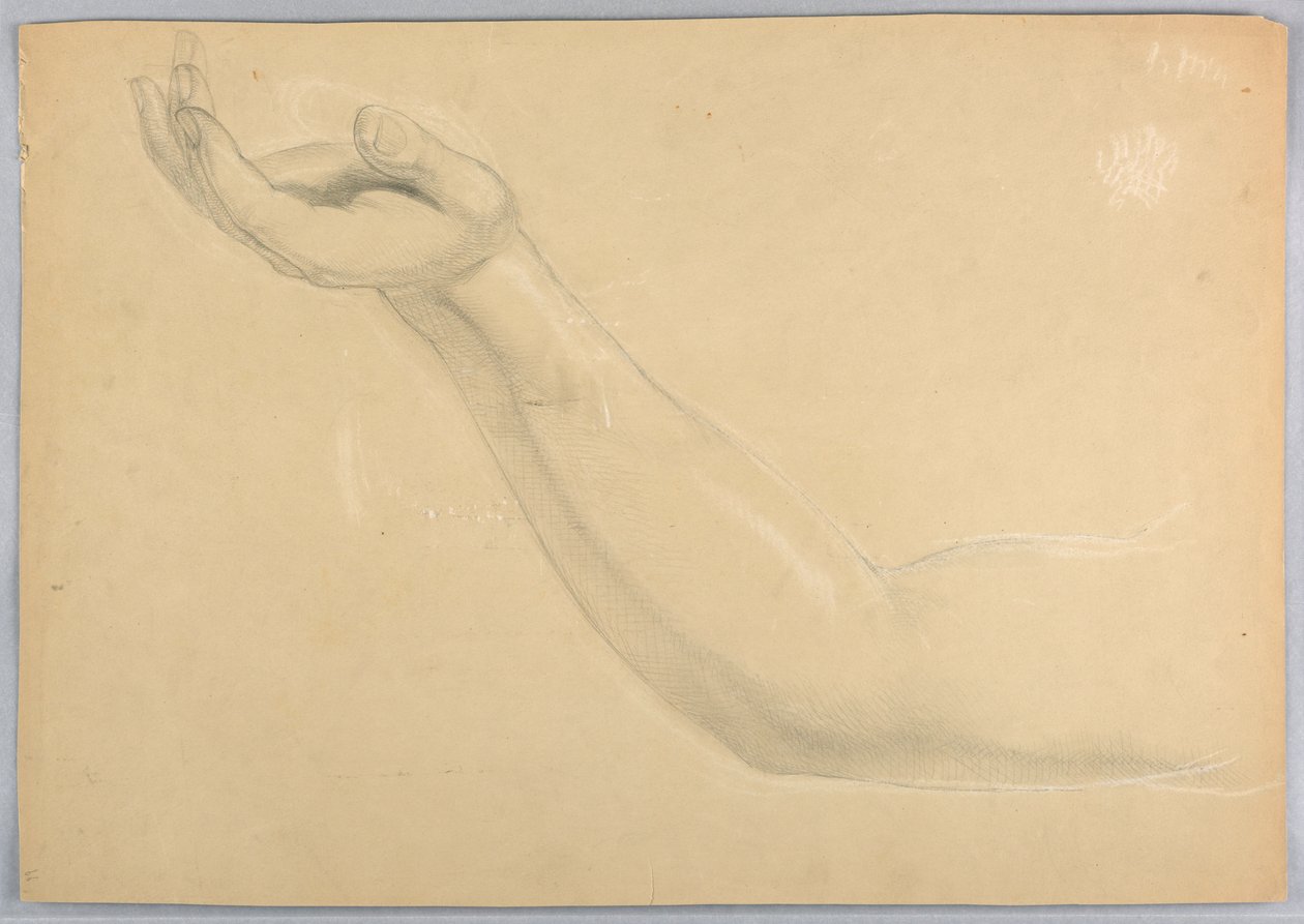 Dessin, étude pour le double de "C", 1850 - Daniel Huntington