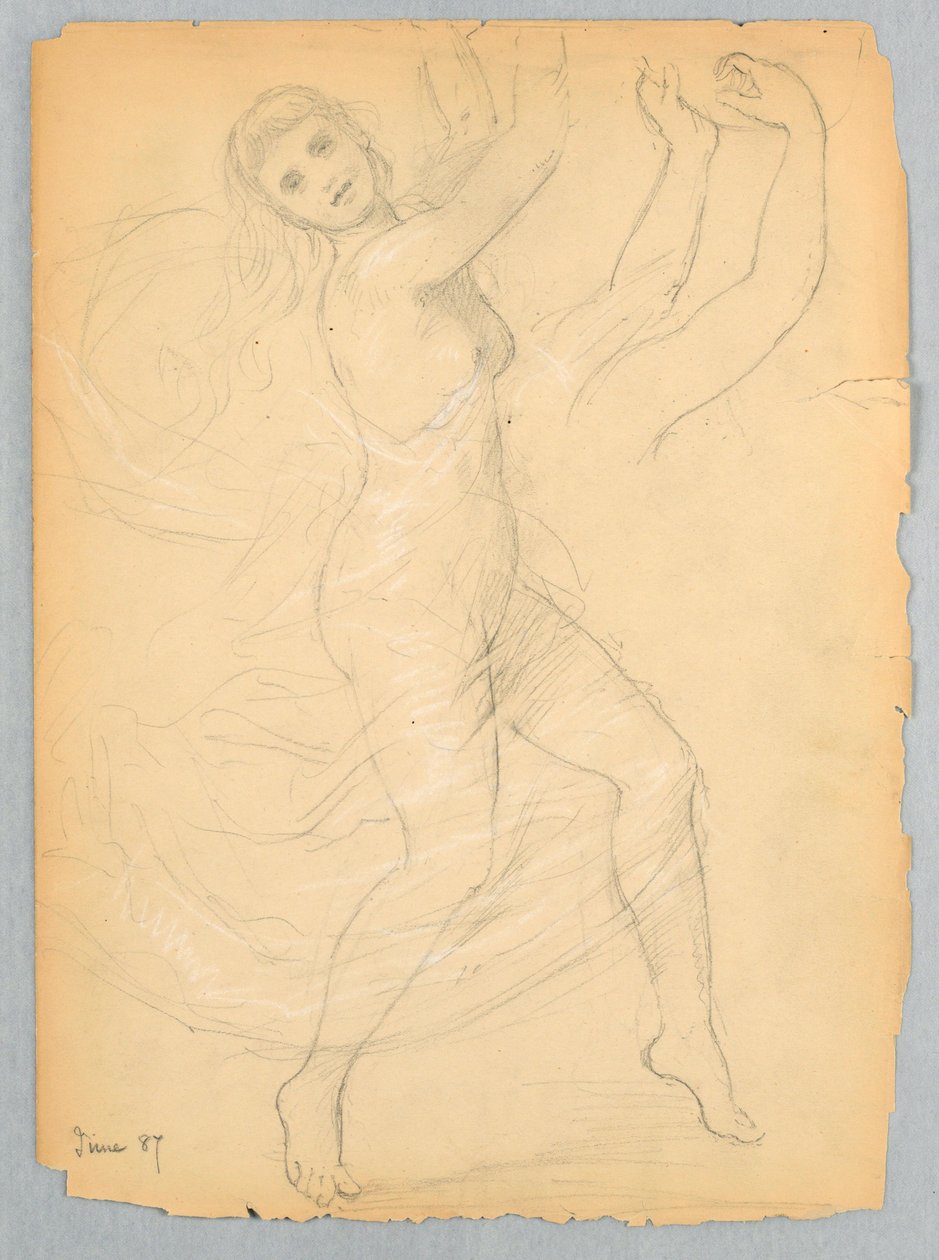 Dessin, étude pour l