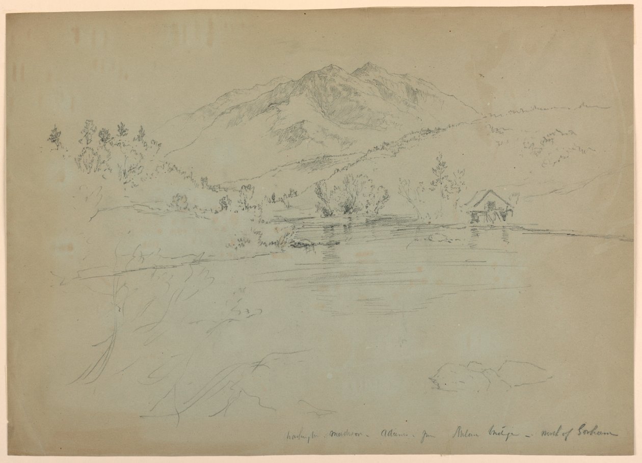 Mont Washington, Mont Madison et Mont Adams depuis le pont, au nord de Gorham, New Hampshire - Daniel Huntington