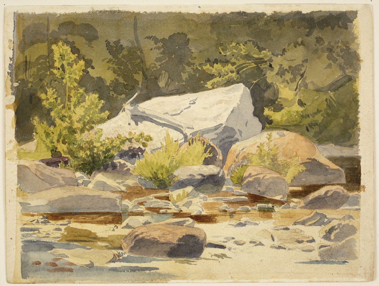 Ruisseau de montagne - Daniel Huntington