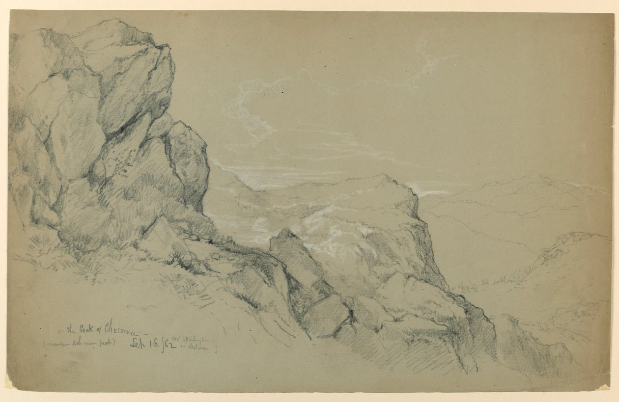 Au sommet de Chocorua - Daniel Huntington