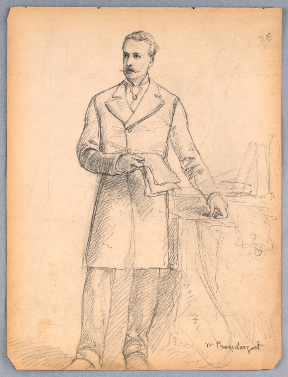 Étude pour le portrait de James Prendergast - Daniel Huntington