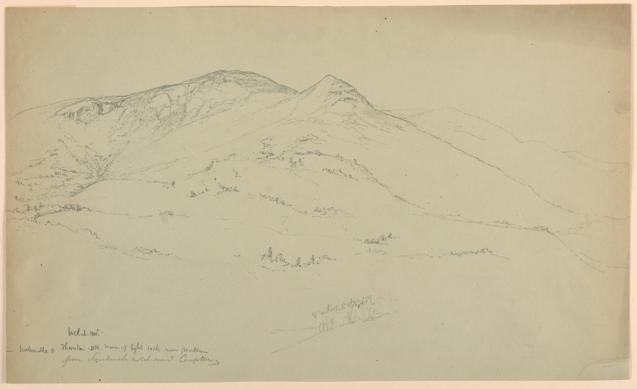 Montagne Welch à Waterville et Thornton, New Hampshire, depuis Sandwich Notch Road, Campton - Daniel Huntington