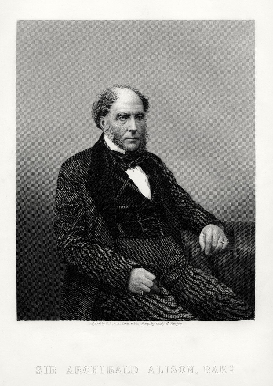 Archibald Alison, écrivain didactique et philosophique écossais, vers 1880 - Daniel John Pound