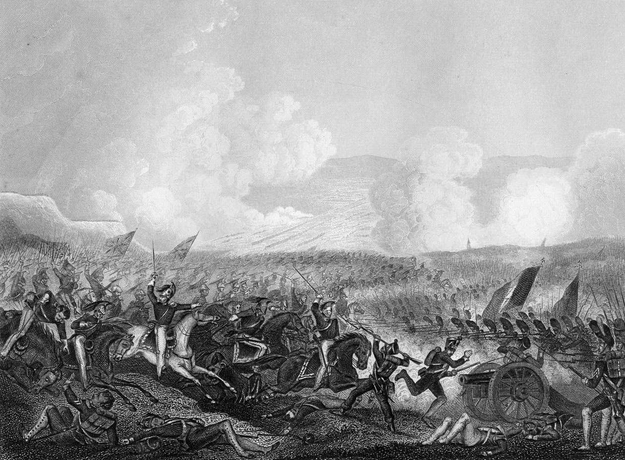 Bataille de Salamanque, Espagne, 22 juillet 1811, vers 1857 - Daniel John Pound
