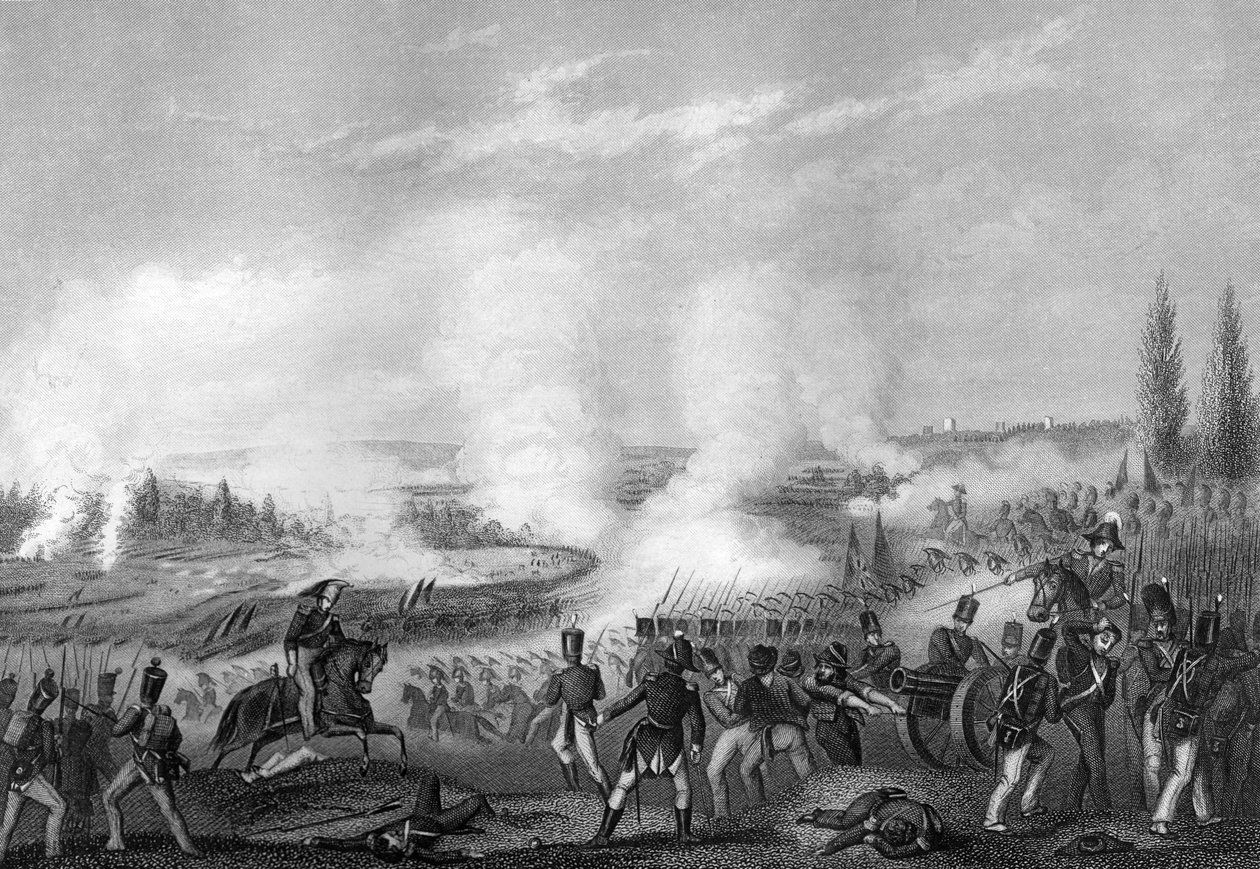 Bataille de Talavera, Espagne, 27-28 juillet 1809 vers 1857 - Daniel John Pound