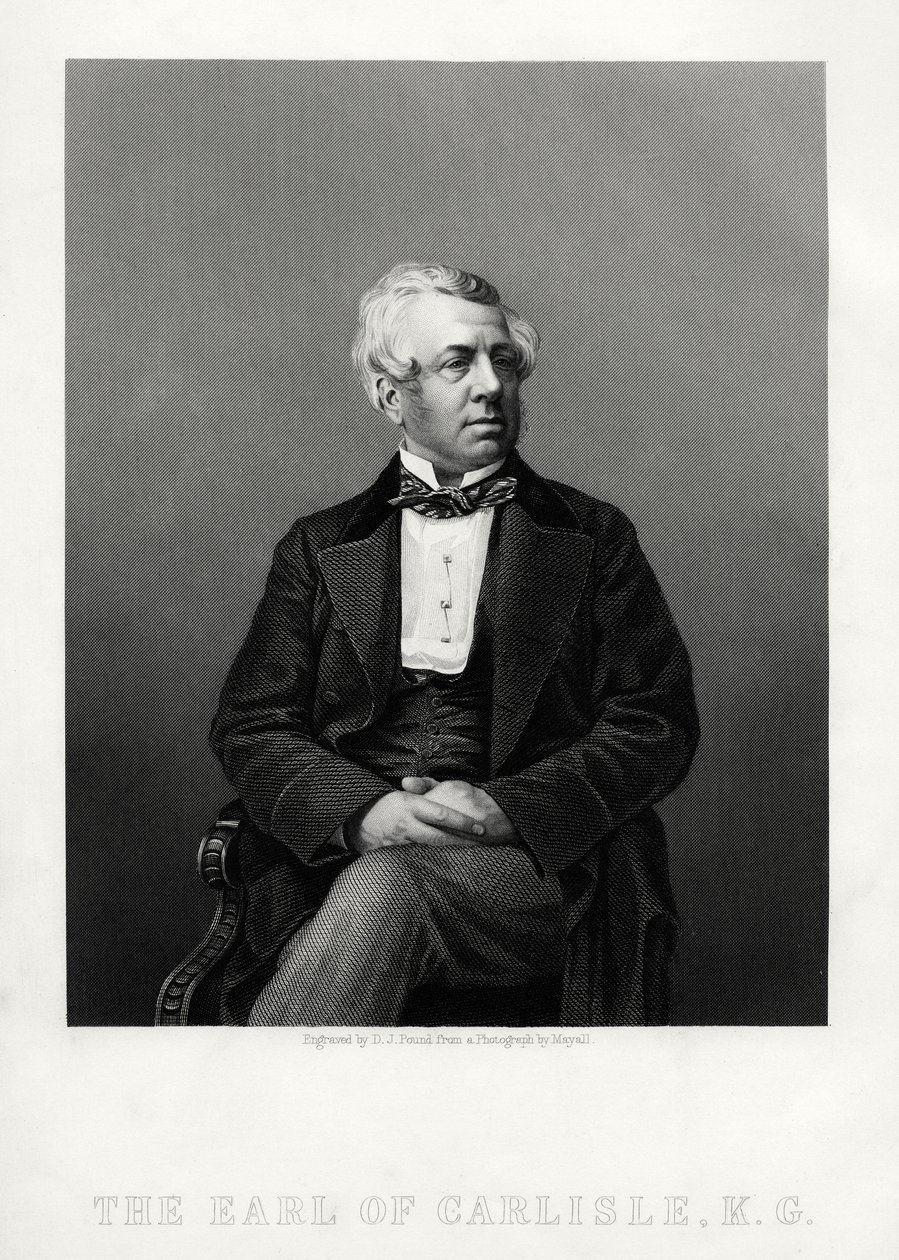George William Frederick Howard, 7ème comte de Carlisle, homme politique et homme d