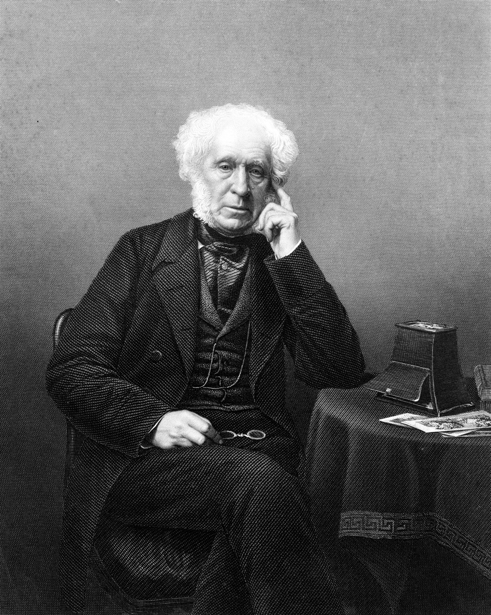 Sir David Brewster, scientifique, inventeur et écrivain écossais du 19ème siècle - Daniel John Pound