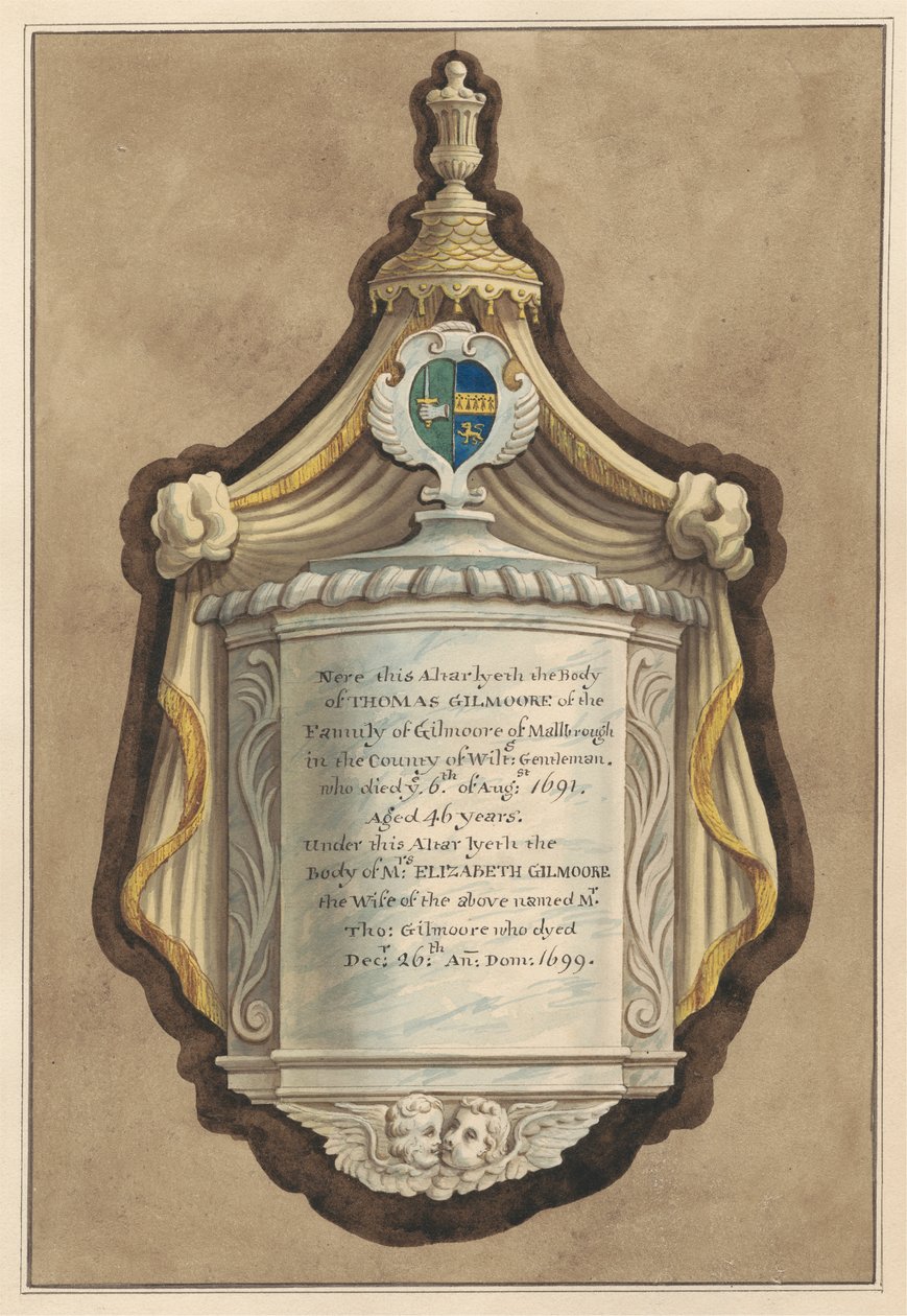 Mémorial à Thomas Gilmoore et Mme Elizabeth Gilmoore de l