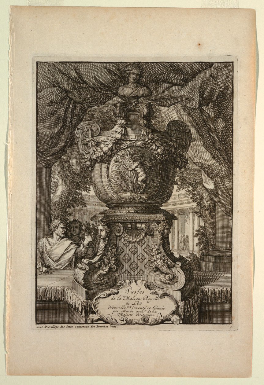 Page de titre, Vasses de la Maison Royalle de L