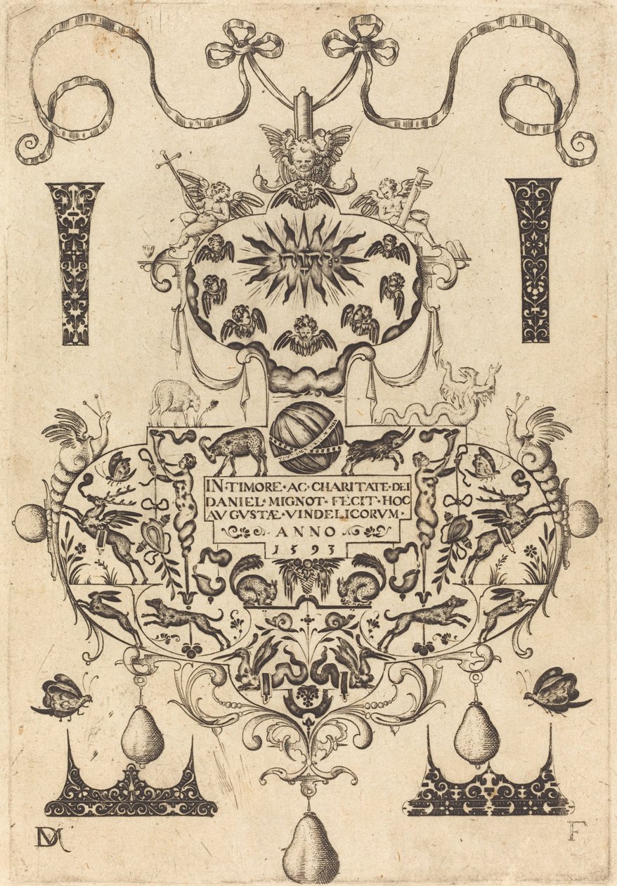 Page de titre : Grand pendentif - Daniel Mignot