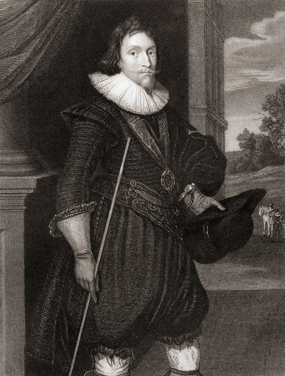Portrait de James Hamilton (1589-1625) 2e marquis de Hamilton, de 