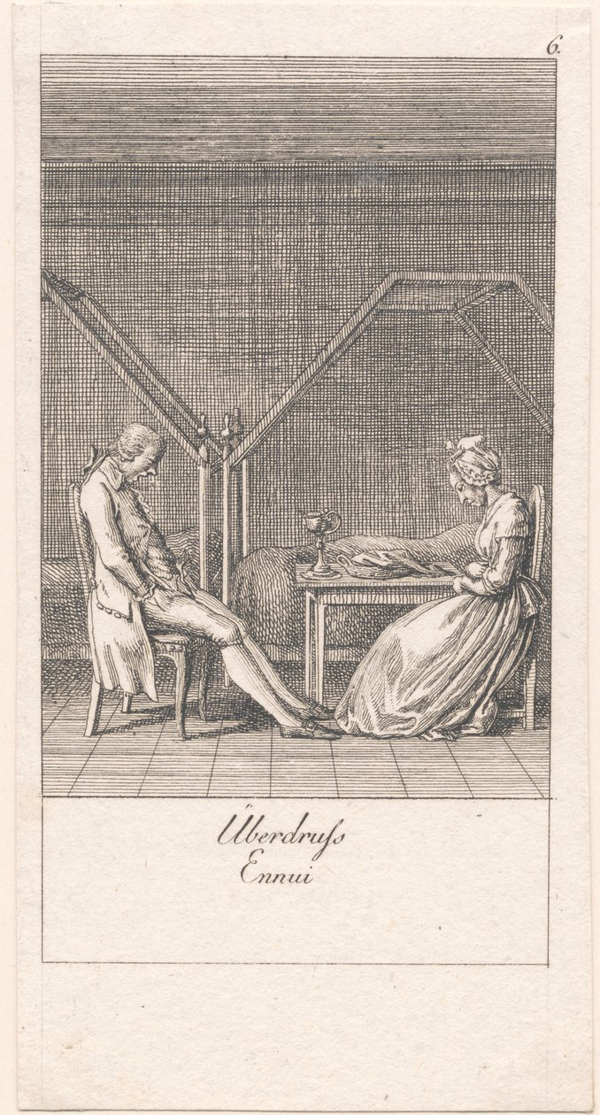 Motifs de mariage et leurs conséquences. Bl. 6 - Daniel Nikolaus Chodowiecki