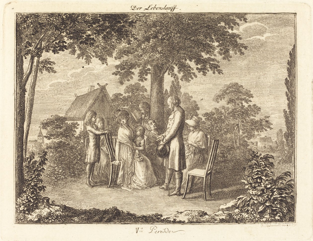 Famille grandie - Daniel Nikolaus Chodowiecki