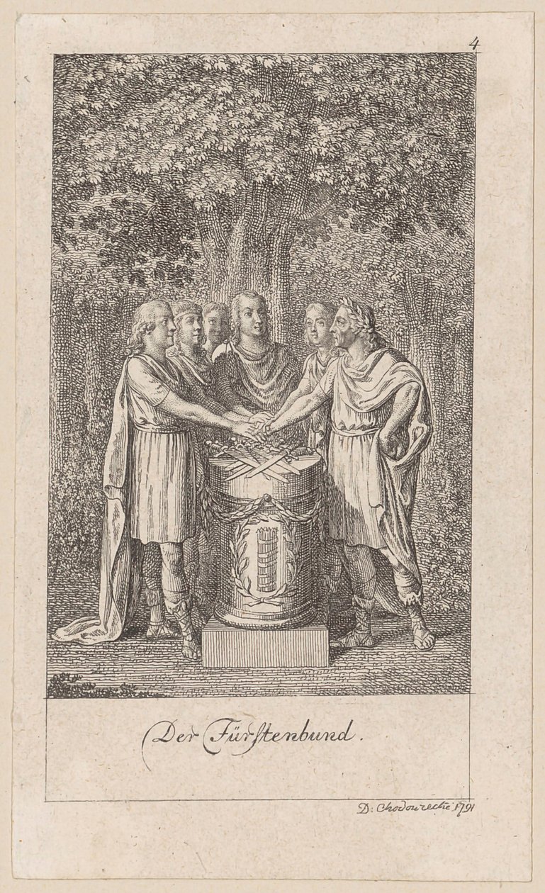 Ligue des princes, planche 4 de la série « Six grands événements de l