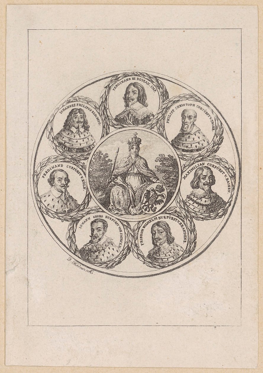 Germania avec les portraits de l