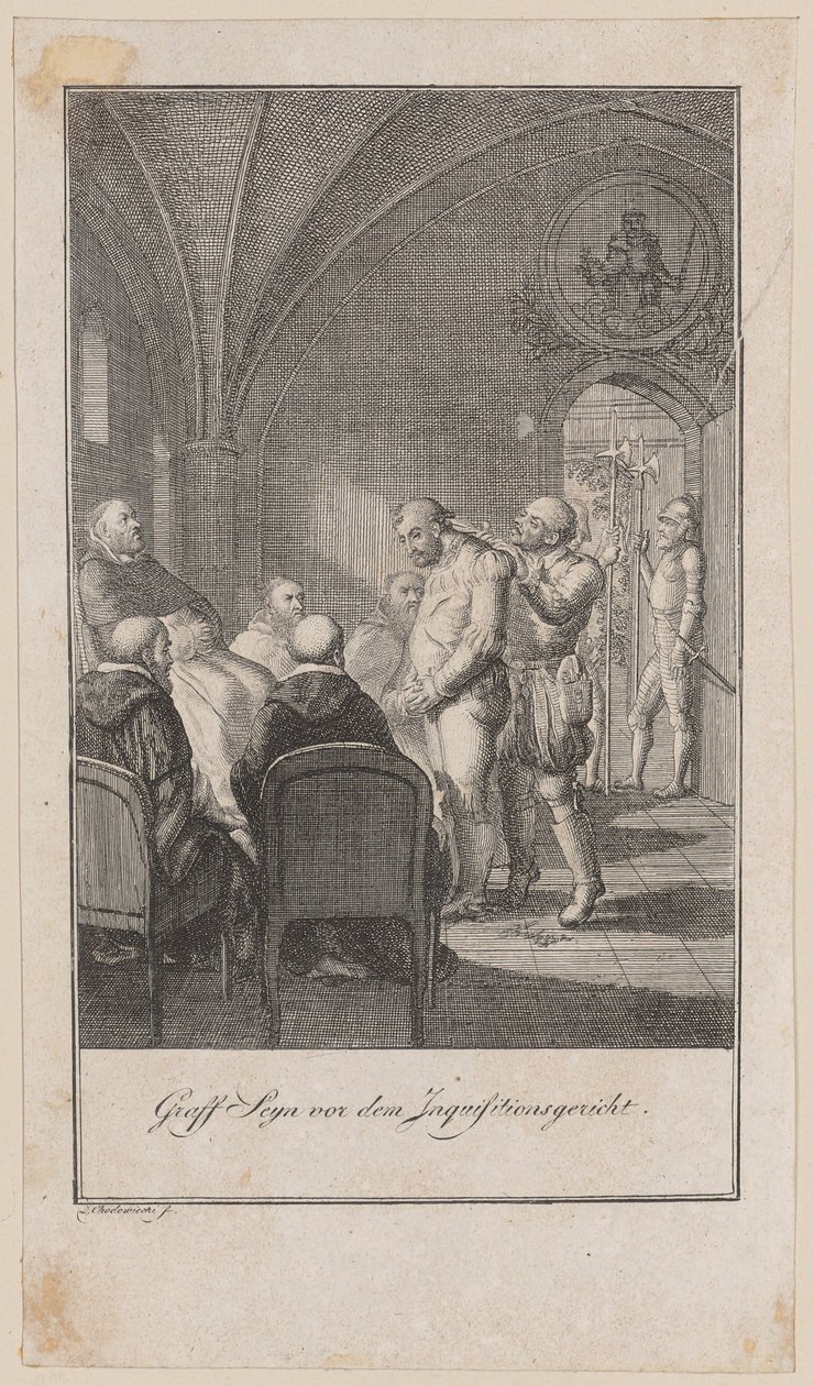 Le comte de Sayn devant le tribunal de l