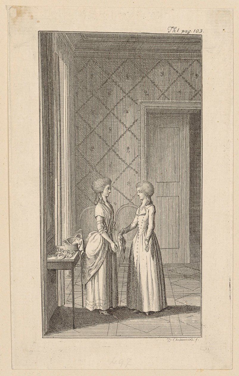 Hanne et Mariane dans la comédie de Weisse « L
