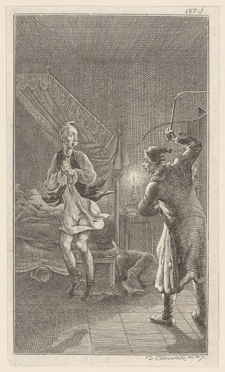 Son quatrième mari - Daniel Nikolaus Chodowiecki