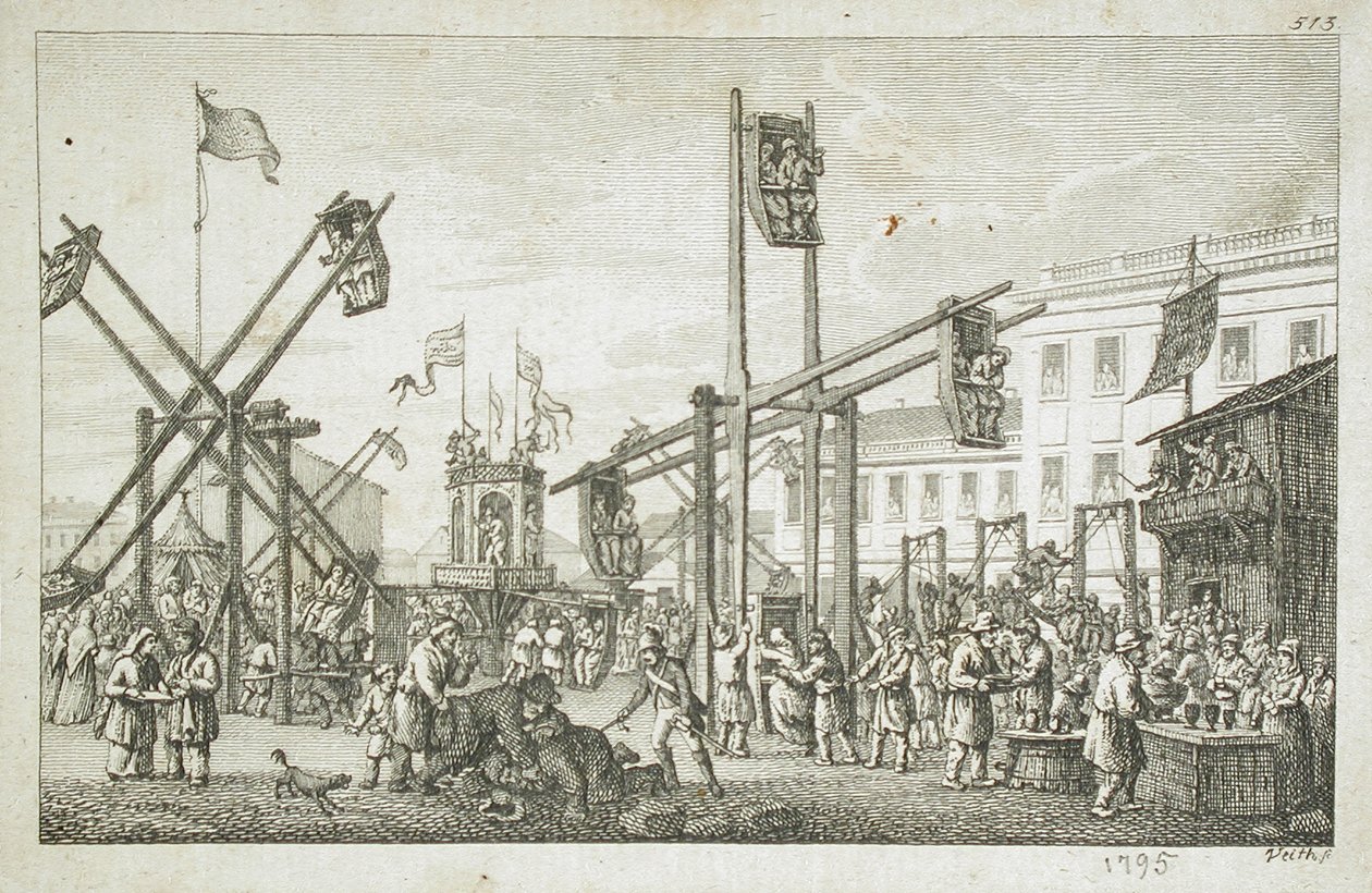 Illustration pour « Tableau de Pétersbourg » de Storch - Daniel Nikolaus Chodowiecki