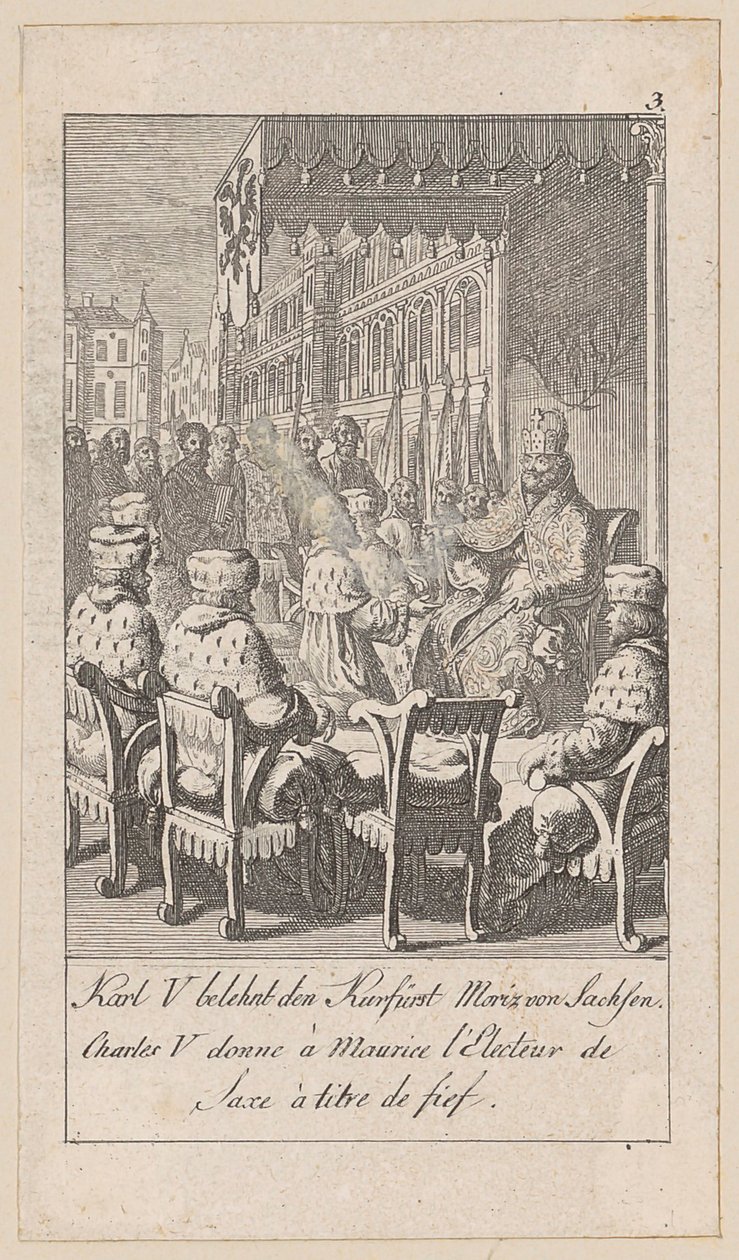 Charles Quint investit l