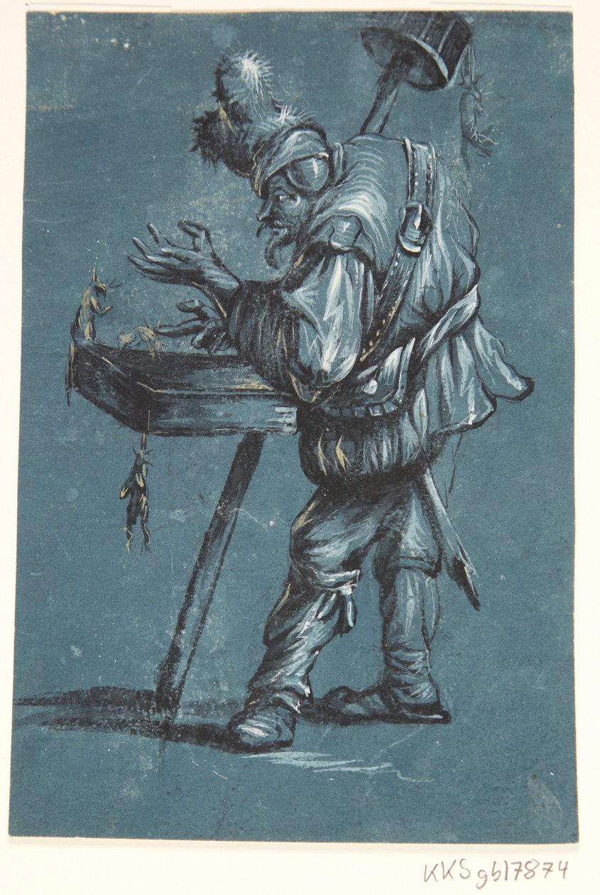 Miranda Bruce en costume de bergère arcadienne près d