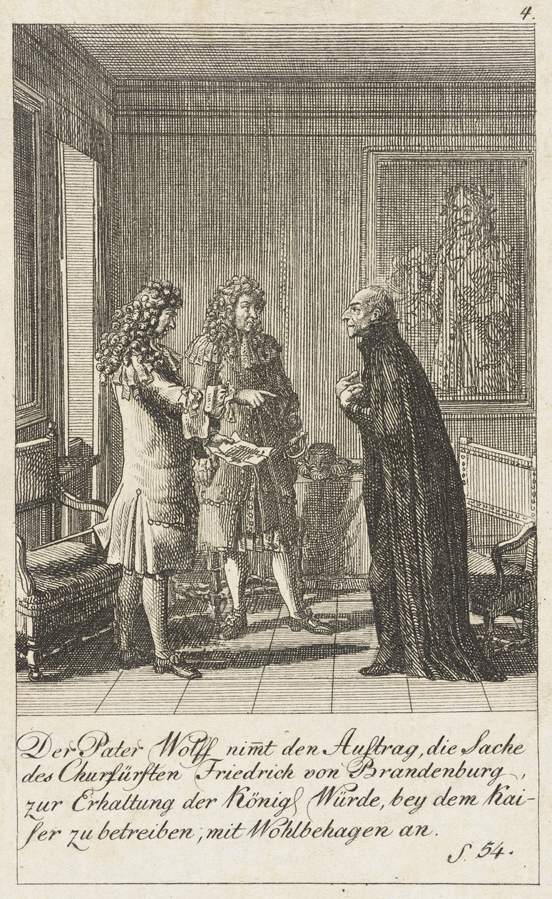 Planche 4 pour «Histoire du Brandebourg pour 1793» - Daniel Nikolaus Chodowiecki