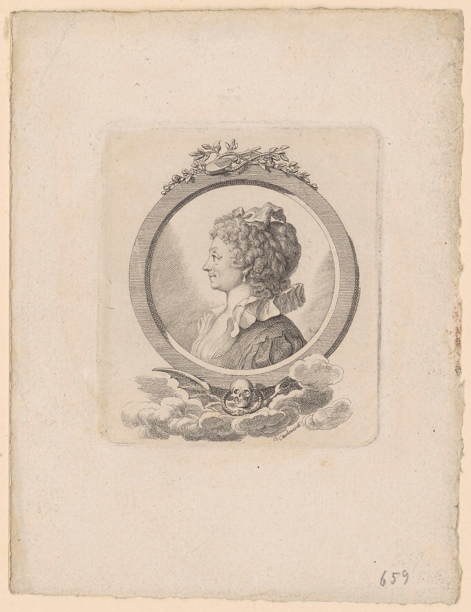 Portrait de Sophie Schwarz, née Becker - Daniel Nikolaus Chodowiecki